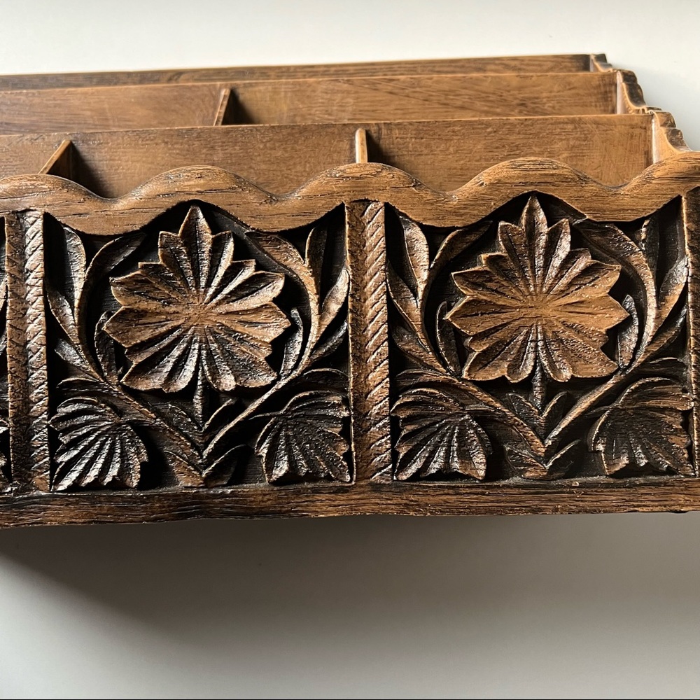 Vintage Lerner letter holder organizer. - Picture 3 of 10